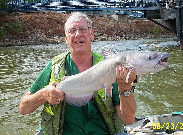 MY 10 pound BLUECAT caught August 23rd,2010!