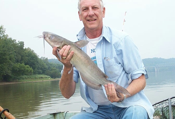 My FIRST CAT OF SEPT 11th.2006 4.2 pound Channel catfish