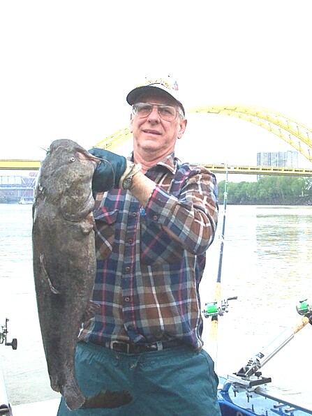 My 3rd.BIGGEST CAT OF 2006 18 pound FLATHEAD