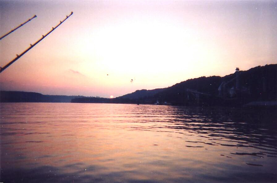Sunset on the Ohio River
